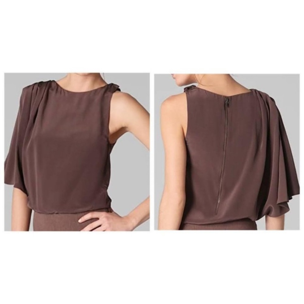ALICE&OLIVIA one sleeve blouse